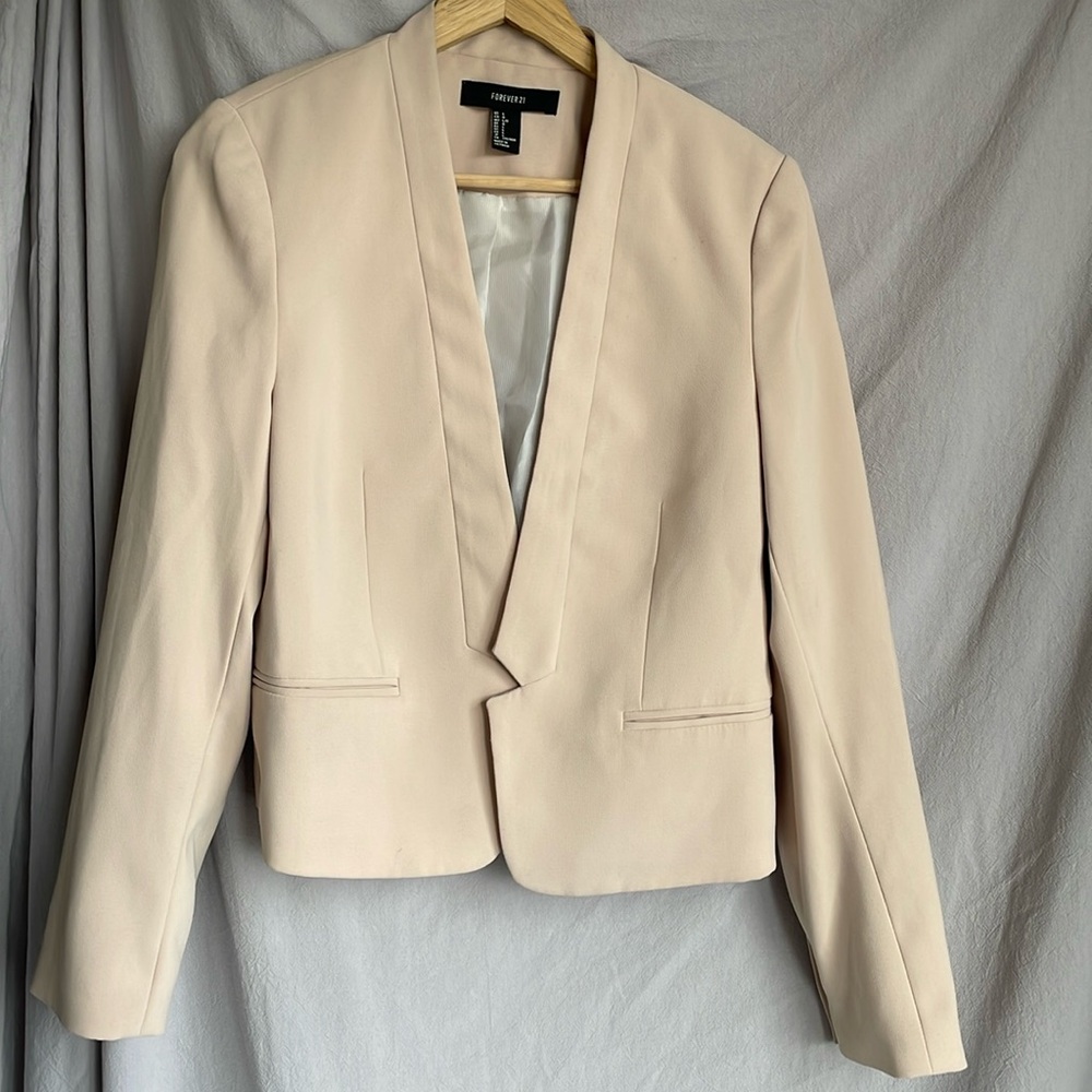 2/$20 Forever 21 Crop Blazer